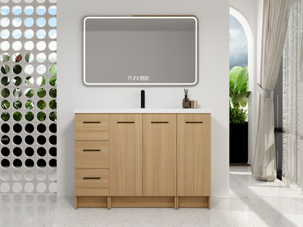 Floating Bathroom Vanity With Sink, Modular Cabinet