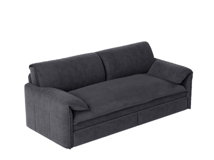 Queen Pull Out Sofa Bed With Side Storage