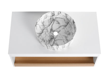 Floating Bathroom Vanity With Vessel Sink