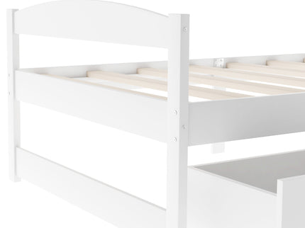 Platform Bed With 2 Drawers