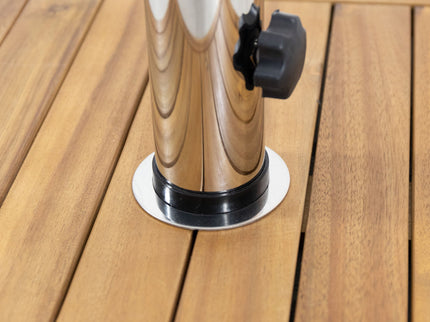 Ralph - Square Umbrella Base - Teak
