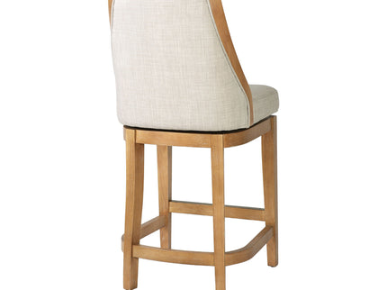Swivel Counter Stool - Honey Oak