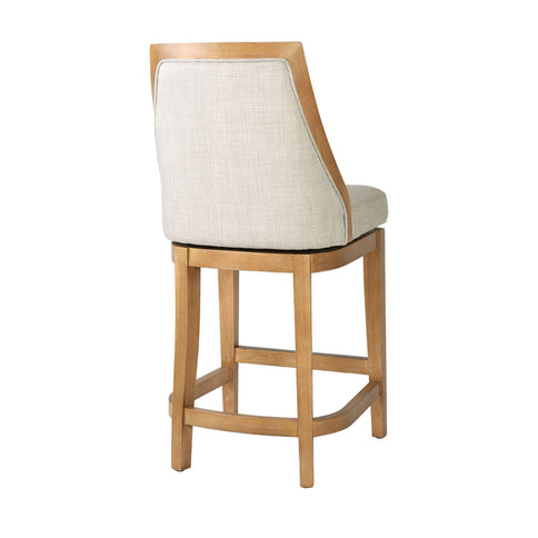 Swivel Counter Stool - Honey Oak