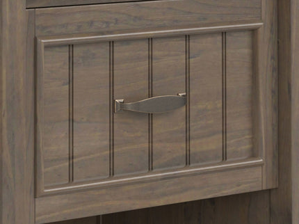 Lev - Bedside Table - Smoky Brown