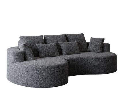 Curved Oversized Sectional Sofa With Extra Deep Seat