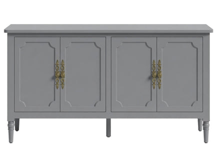 Vintage Buffet Cabinet With Adjustable Shelves