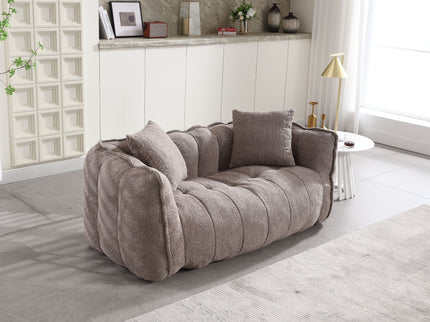 Cozy Beanbag Chair With High Resilience Foam Core For 2
