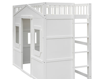 House Loft Bed With Ladder