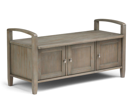 Warm Shaker - Handcrafted Entryway Storage Bench