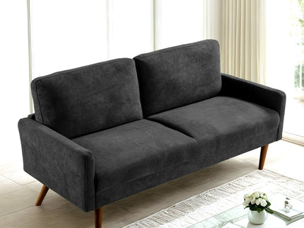 Sofa, European Style With Sleek Design, Modern & Vintage Flair, Upholstered 3 Seater Couch