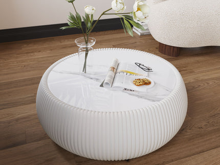 Drum Shaped Coffee Table