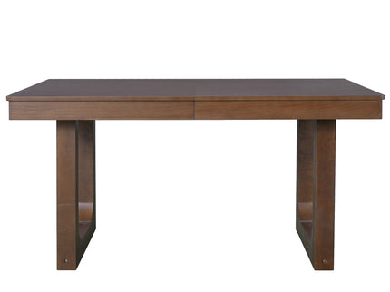 Extendable Dining Set, Farmhouse Extendable Table With Upholstered Chairs