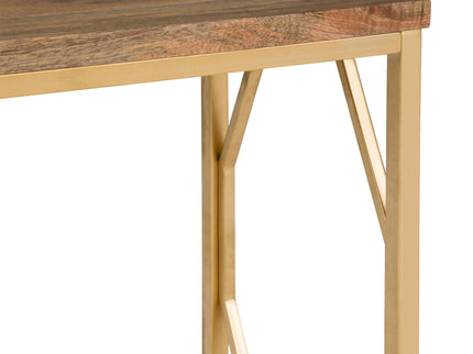 Selma - Handcrafted Metal And Wood Accent Table
