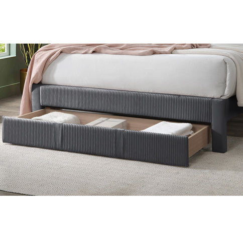 Contemporary Bed & Storage Drawer