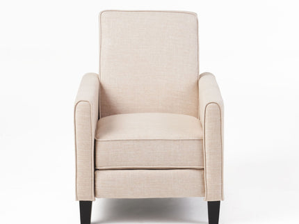 Upholstered Push Back Recliner Chair For Living Room