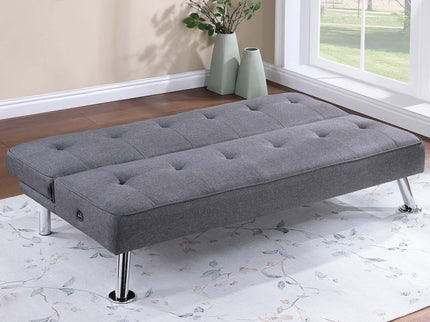 Tufted Sofa With USB Port For Living Room