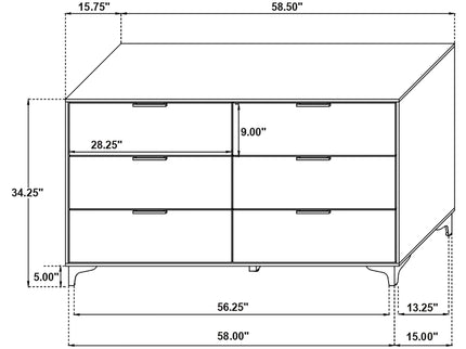 Lexie - Tufted Panel Bedroom Set