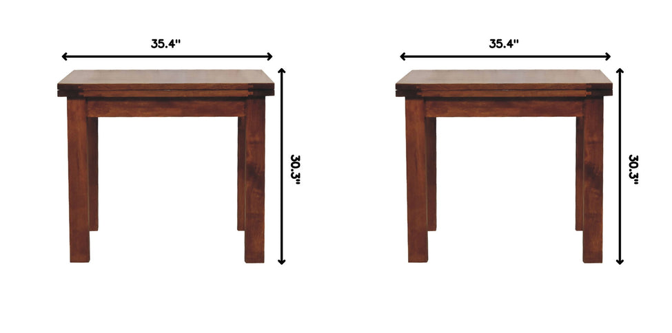 Butterfly Dining Table - Chestnut