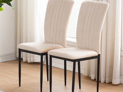 Velvet Dining Chairs For Dining Room (Set of 4)