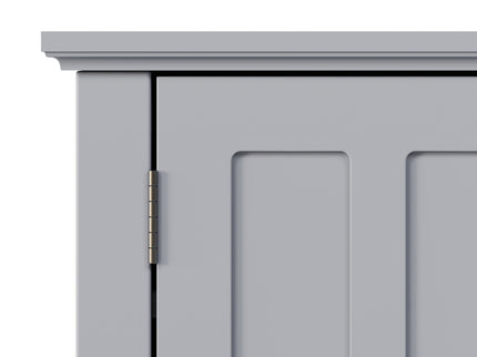 Multi Functional Wall Mounted Cabinet With Adjustable Shelves For Bathroom