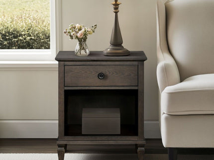 Victoria - Nightstand With Open Storage