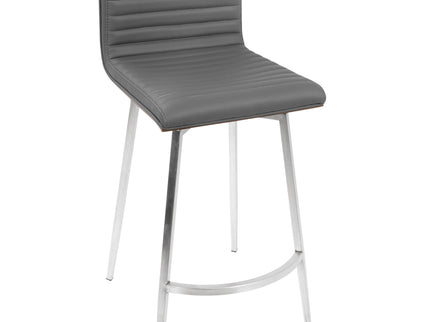 Marcel Mason - 5 Piece Swivel Contemporary Counter Height Dining Set