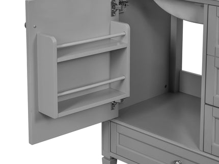 Bathroom Vanity With Sink, Storage Cabinet With 3 Drawers