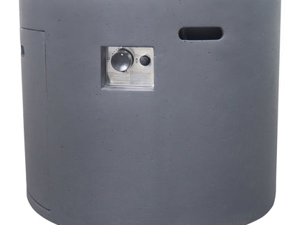 Round Iron Fire Pit With 40, 000 Btu