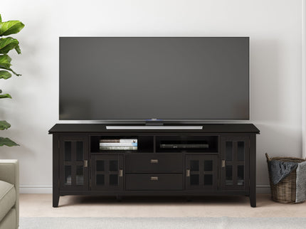 Artisan - TV Media Stand - Hickory Brown