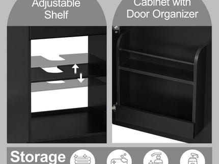 Bathroom Vanity With Sink, Cabinet With Adjustable Shelf