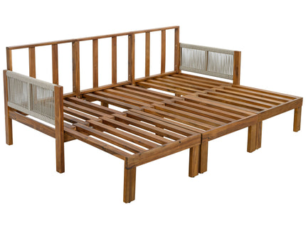 Outdoor 3 Seat Patio Sunbed