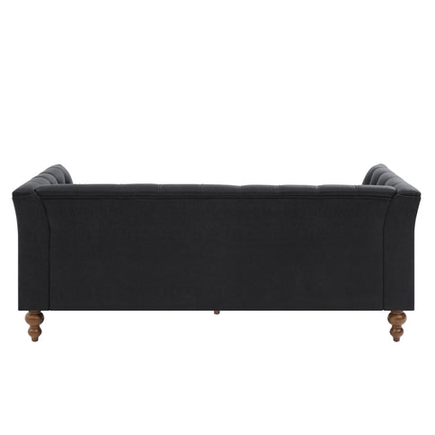 Chesterfield Sofa With Flared Arms For Living Room