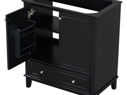 Modern Bathroom Vanity Base Only With Doors And Drawer