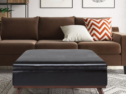 Owen - Multifunctional Square Coffee Table Storage Ottoman
