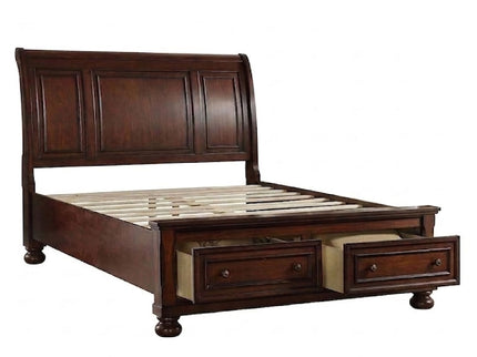 Bed With 2 Panel Headboard And Footboard