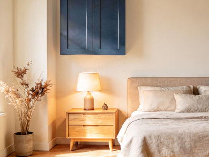 Shaker Wall Cabinet With Soft Close Hinges, Adjustable Shelves, Double Door