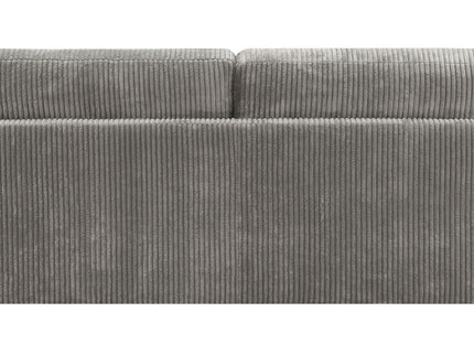 Tavia - Reversible Sectional Sofa With 6 Pillows - Gray