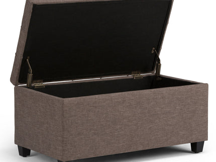 Sienna - Upholstered Storage Ottoman Bench