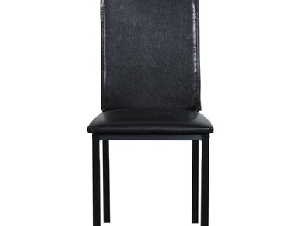 Metal Frame Dining Seats (Set of 4) - Black