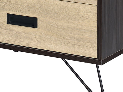 Melkree - Accent Table With Display & Utility Function - Black