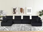Black / 6 Pc. Sectional
