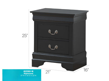 Traditional Style Bedroom Accent Nightstand
