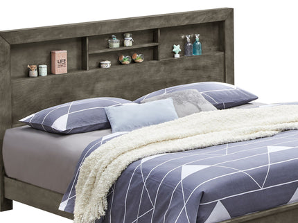 Bed With Transitional Design Stylish