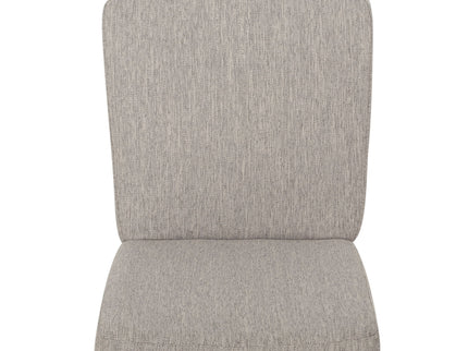 Contemporary Dining Chair With Upholstered Seating And Tapered Legs