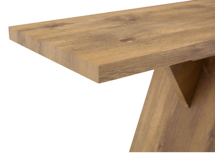 Console Table With V - Shaped Base