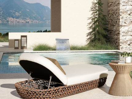 Willow - Sunbrella Upholstered Patio Lounger
