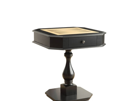 Bishop - Reversible Chess Checker Game Table With Game Tray (Chess Fingures Not Included)