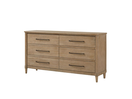 6 Drawer Dresser - Sand