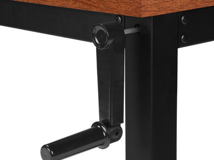 Computer Desk, Home Office, Standing, Adjustable, Laptop, Contemporary & Modern