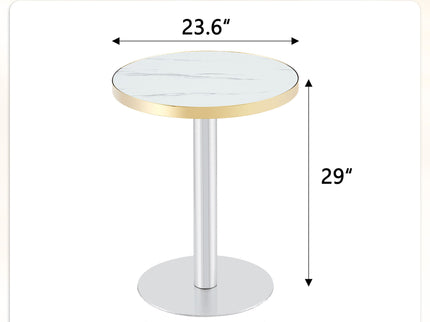 Elegant Modern Round Bistro Table